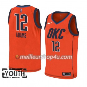 Maillot Basket Enfant Oklahoma City Thunder Steven Adams 12 2018-19 Nike Rose Swingman